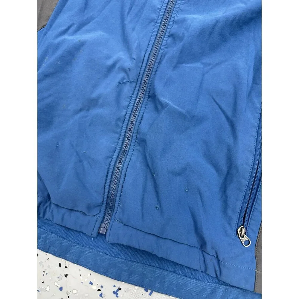 The North Face‎ Apex Jacket Men's Size Large Navy Blue Zip Fleece Lined Pockets
